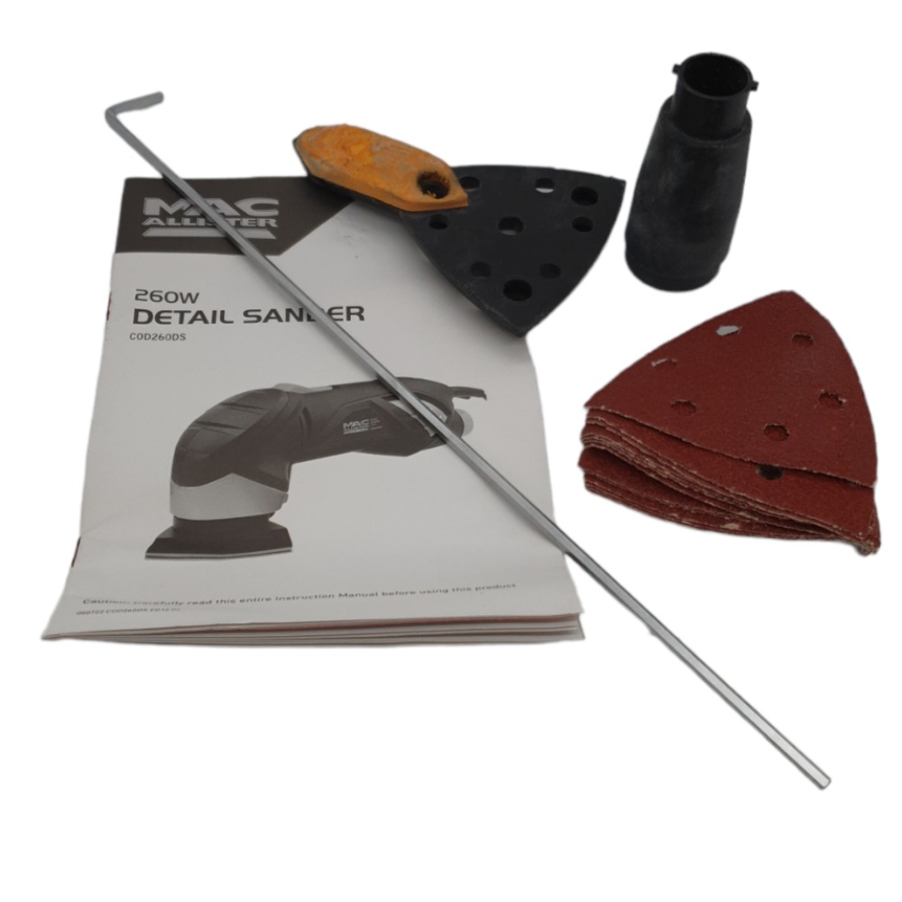 MacAllister 260W DETAIL SANDER *SALE* Own4Less